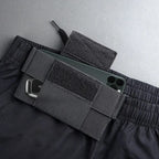 Slim Running Waist Belt – Stretchy Invisible Phone Pouch for Outdoor Sports