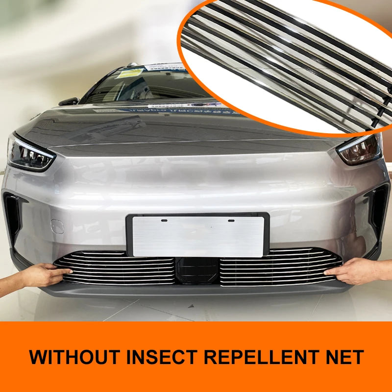 Aluminum Alloy Front Grille Cover – Protective Radiator Trim for Geely Geometry C