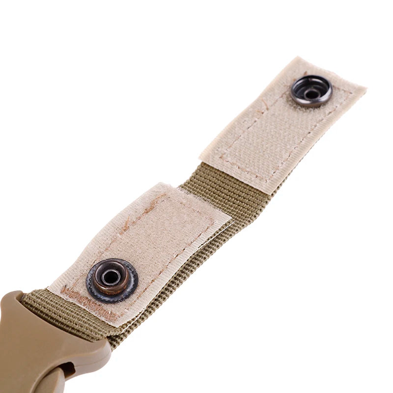 Nylon Webbing Bottle Holder – Tactical Carabiner Hook for Outdoor Hiking