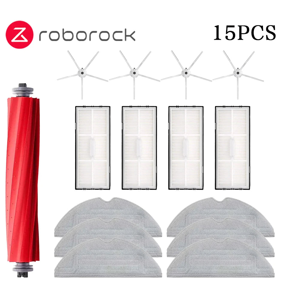 Robot Vacuum Replacement Kit – Cleaning Brushes and Filters for Roborock S7