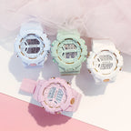 Digital LED Sport Watch – Waterproof Countdown Timer for Women