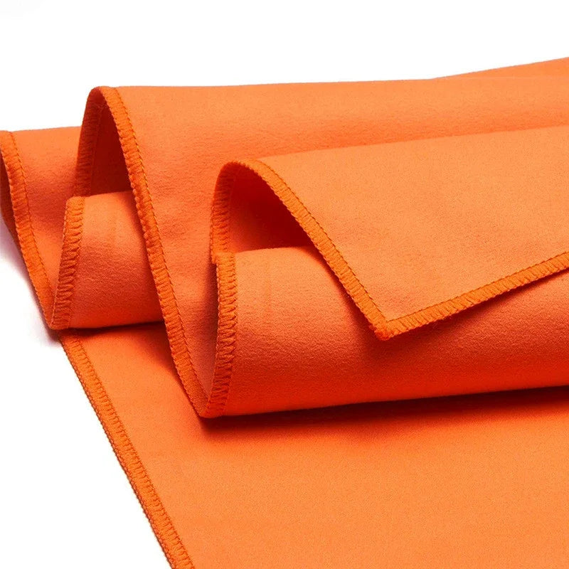 Microfiber Gym Towel – Silver Ion Odor-Free Absorbent Fabric for Workout