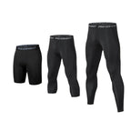 Mens Compression Tights – Moisture Wicking Baselayer for Athletic Workout
