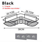 Bathroom Corner Storage Shelf – Wall Mounted Organizer for Shower