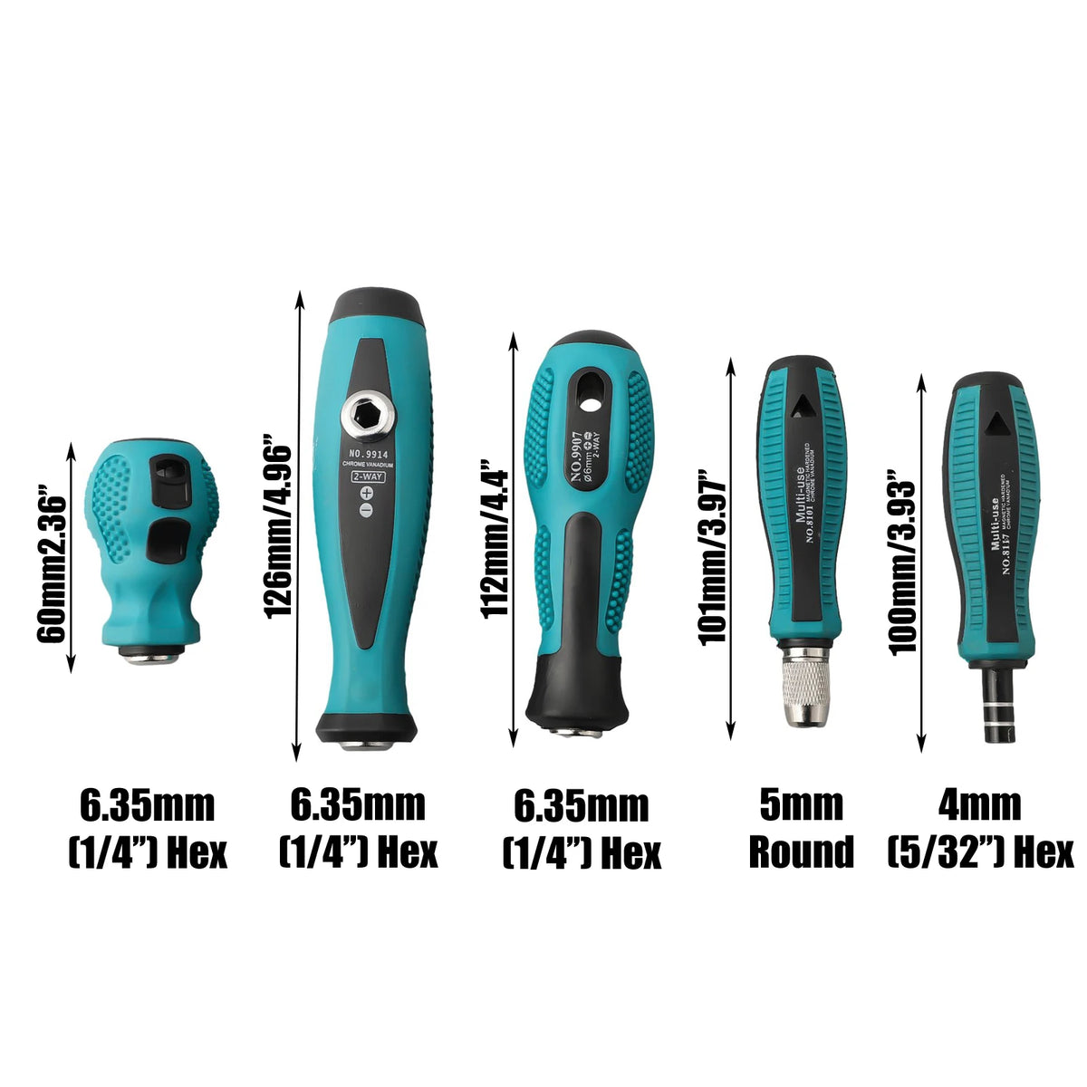 Magnetic Screwdriver Bit Holder – Self-Locking Adapter for Hex Bits