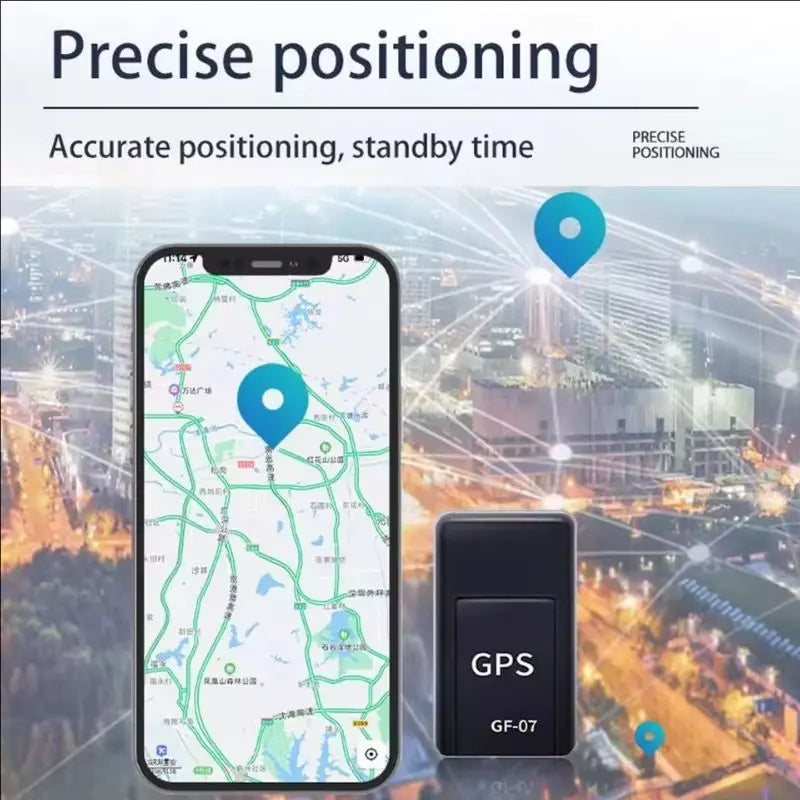 Magnetic GPS Tracker – Portable Anti-Theft Device for Vehicle Security