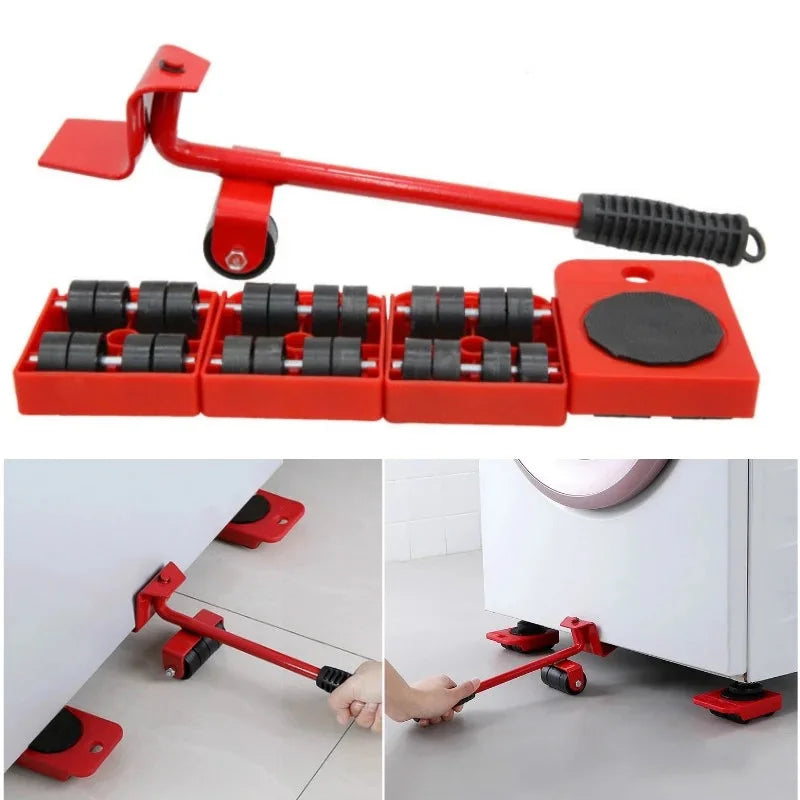 Furniture Moving Roller Set – Heavy Duty Lifter for Appliance Relocation