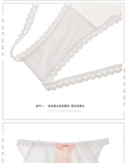 Lace Mesh Thong – Transparent Floral Lingerie for Sexy Occasions