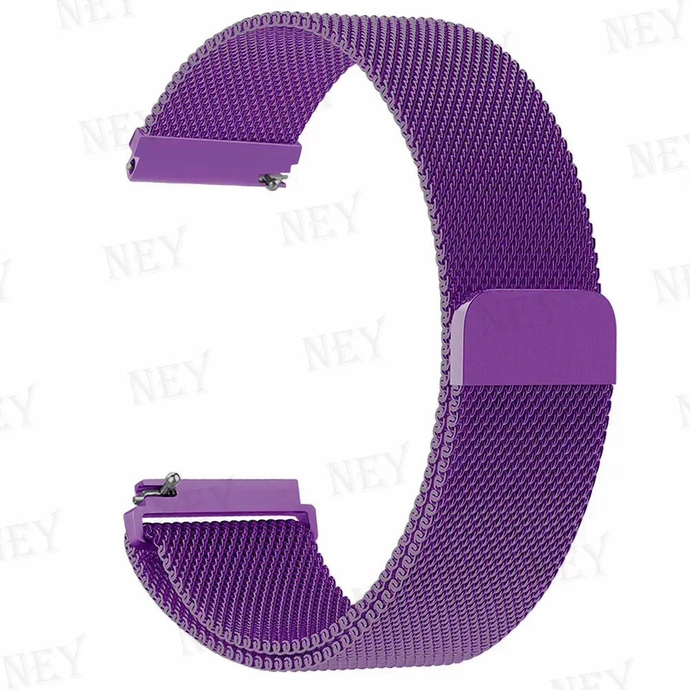Milanese Stainless Steel Watch Band – Magnetic Mesh Loop for Xiaomi Redmi