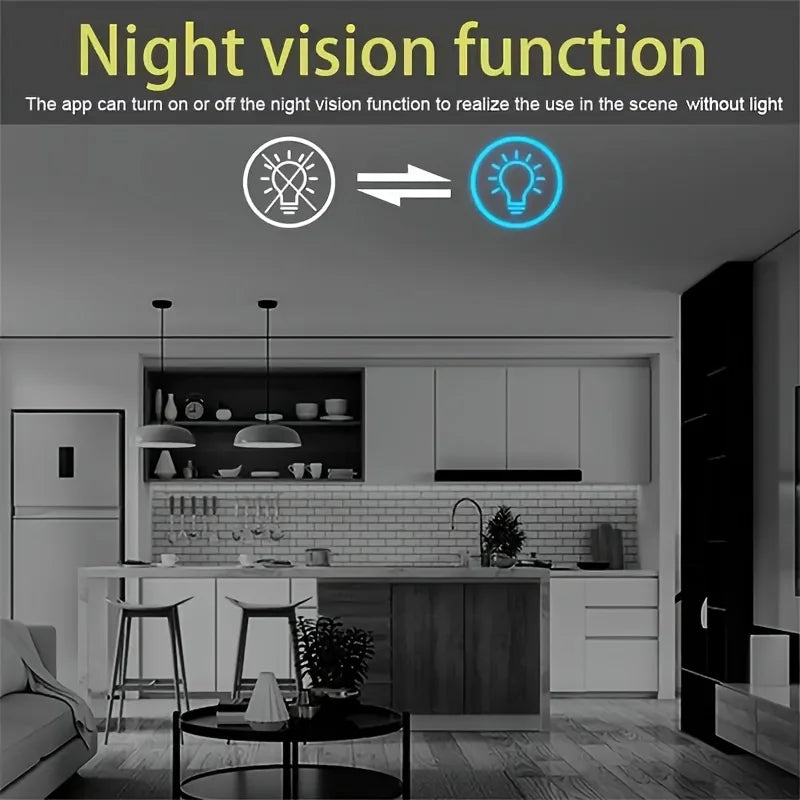 HD Mini WiFi Security Camera – Wireless 1080P Video Recorder for Home Monitoring