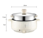 Non-Stick Electric Multi Cooker – Compact Household Pot for Small Meals