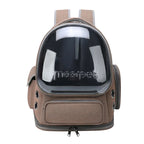 Transparent Pet Carrier Backpack – Breathable Travel Bag for Cats and Dogs