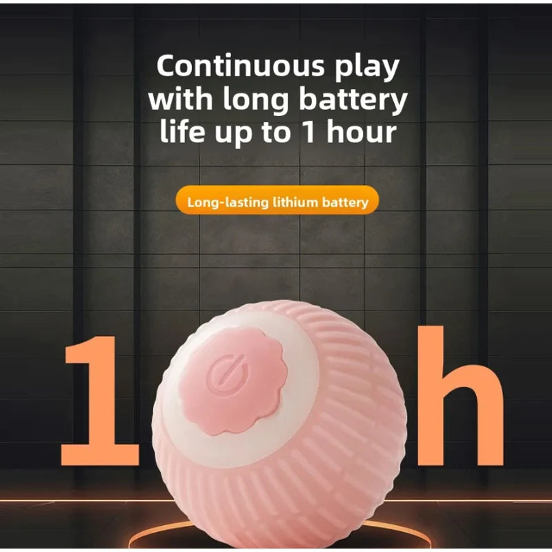 Interactive Automatic Cat Ball – Smart Motion Sensor Toy for Indoor Pet Play