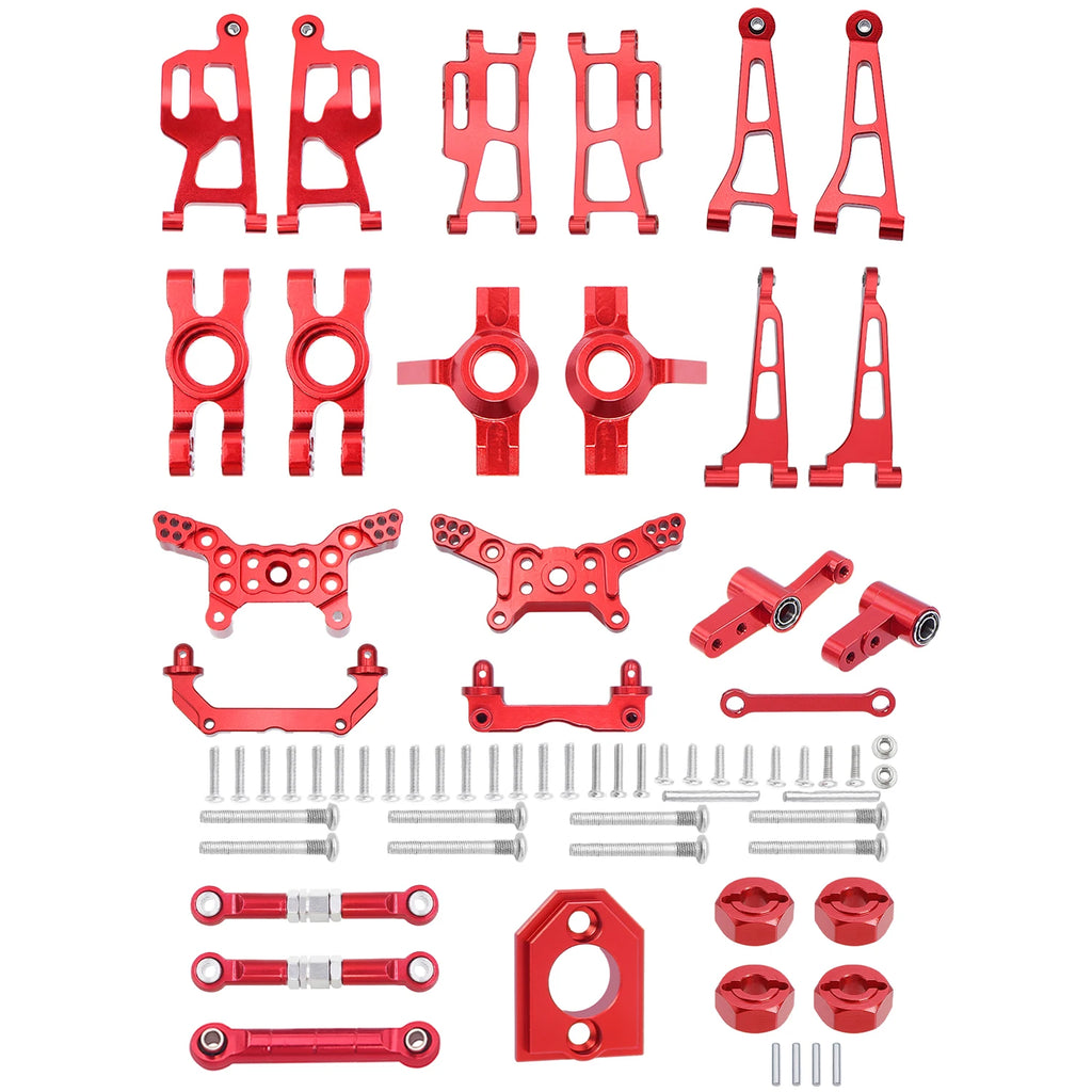 Metal Steering and Suspension Upgrade Kit for RC Hobby Cars