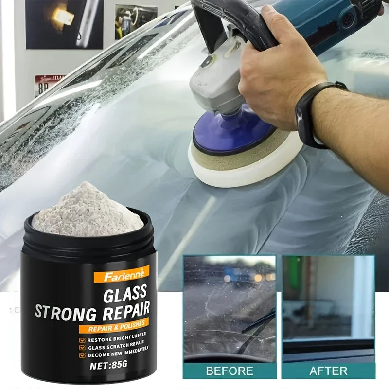 Glass Polishing Powder – Nanoscale Scratch Repair for Clear Surfaces