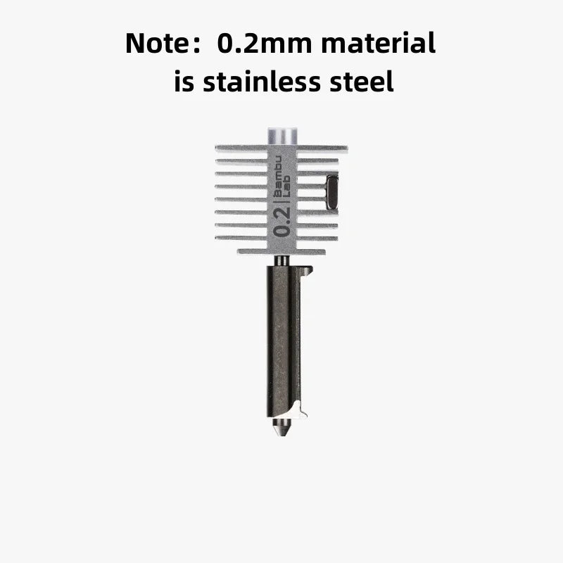 Hardened Steel Hotend Kit – High Speed 3D Printer Nozzle for Bambu Lab A1