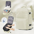 Expandable Travel Laptop Backpack – Large Capacity Business Bag for Men and Women