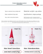 Faceless Gnome Plush Doll – Romantic Valentine's Day Gift for Home Decor