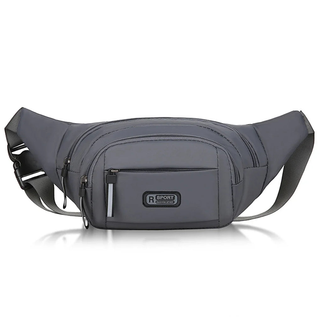 Ultra Thin Canvas Waistpack – Lightweight Men's Belt Bag for Travel Outdoor