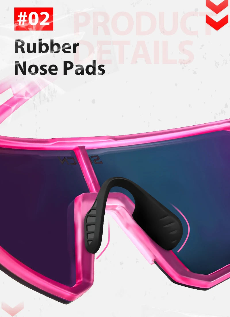 UV400 Cycling Sunglasses – Polarized Sport Eyewear for Outdoor MTB and Fishing