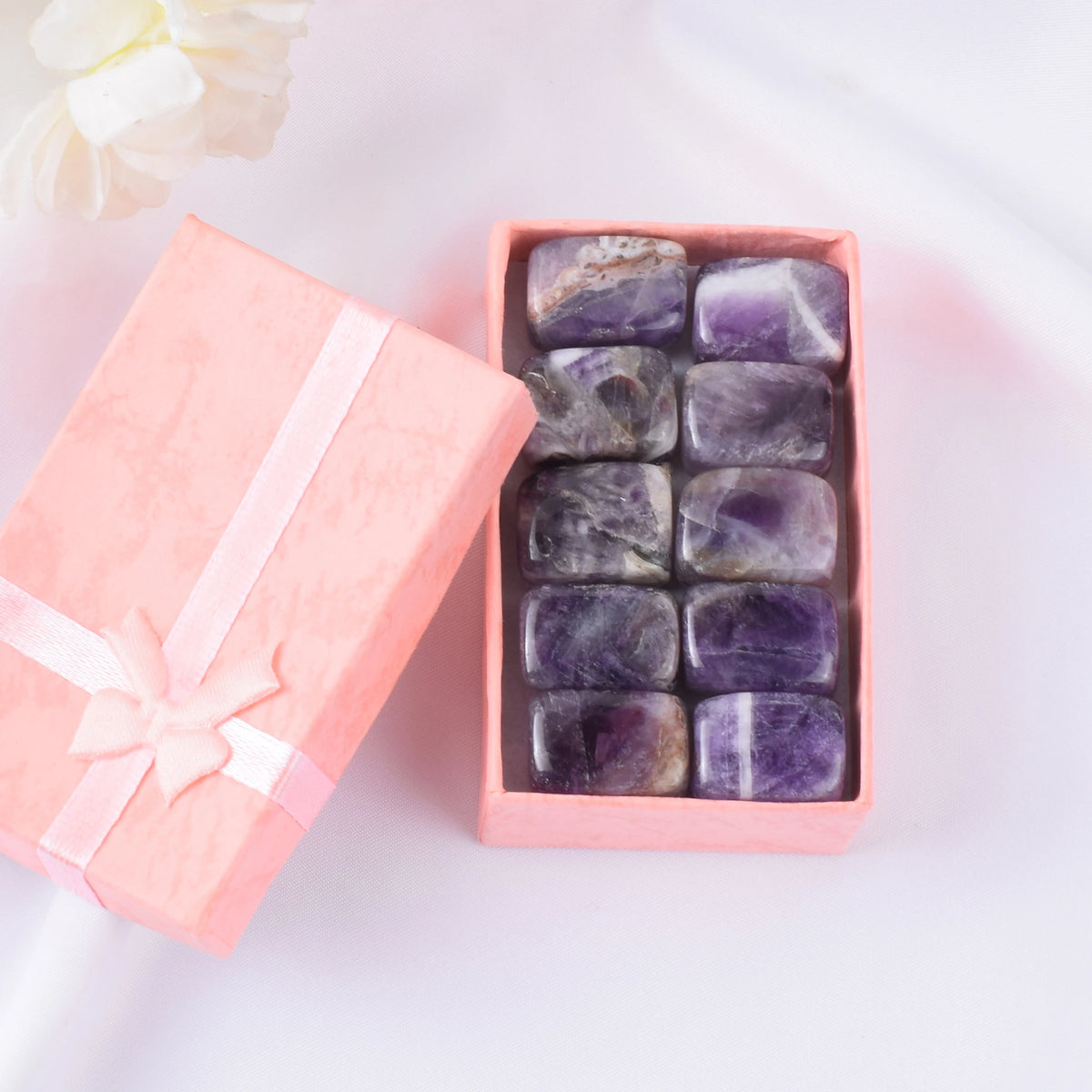 Natural Tumbled Chakra Stones – Reiki Healing Crystals for Home Decoration