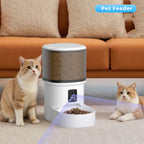 4L Smart Pet Feeder – WiFi Automatic Food Dispenser for Cats and Dogs
