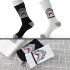 Harajuku Cotton Crew Socks – Unisex Hip Hop Streetwear for Casual Wear