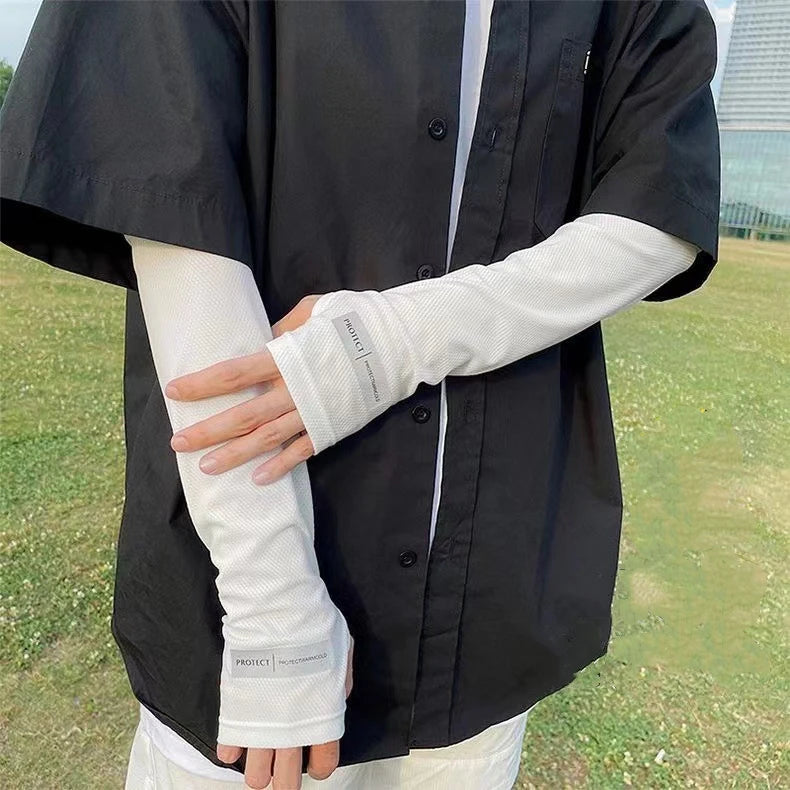 Large UV Sun Protection Sleeves – Breathable Arm Covers for Outdoor Sports