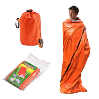 Emergency Survival Sleeping Bag – Thermal Waterproof PE for Outdoor Hiking