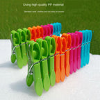 Plastic Laundry Clothespins – Durable Hanging Pegs for Drying Clothes