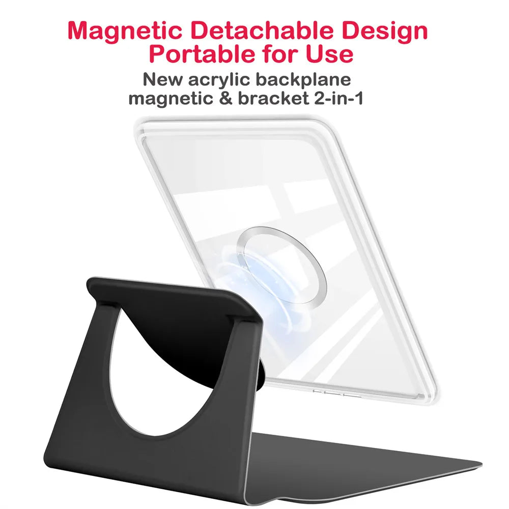 Magnetic Acrylic Case – Protective Cover for Kindle Paperwhite 6-7 Inch
