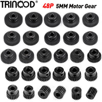 Steel Pinion Gear 17-45T for 5mm Shaft RC Buggy and Crawler