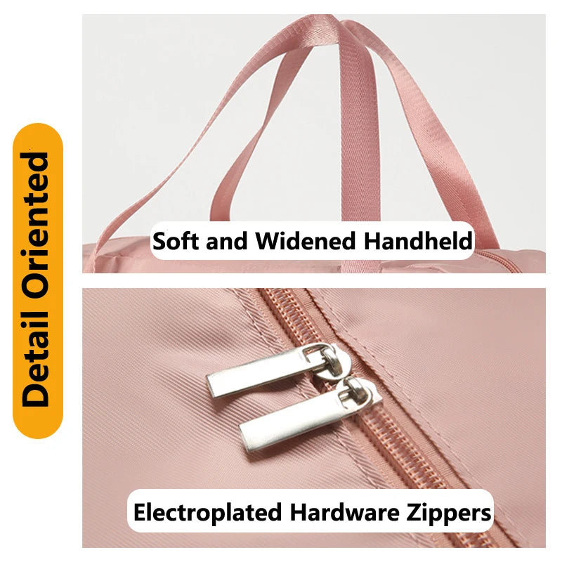 Foldable Travel Duffel Bag – Large Waterproof Carry-on for Airline Trips