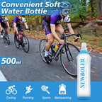 Collapsible Silicone Water Bottle – Portable Hydration for Outdoor Sports