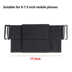 Slim Running Waist Belt – Stretchy Invisible Phone Pouch for Outdoor Sports