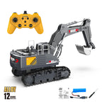 Alloy RC Excavator Toy – 2.4G Remote Control Engineering Truck for Kids