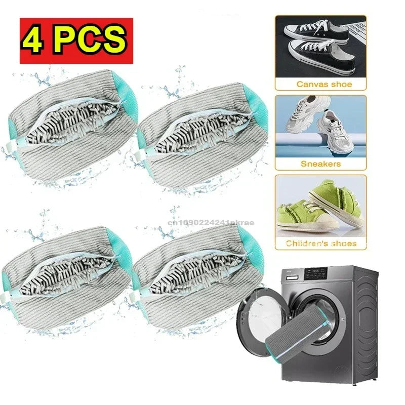 Sneaker Washing Mesh Bag – Protective Laundry Net for Cleaning Shoes