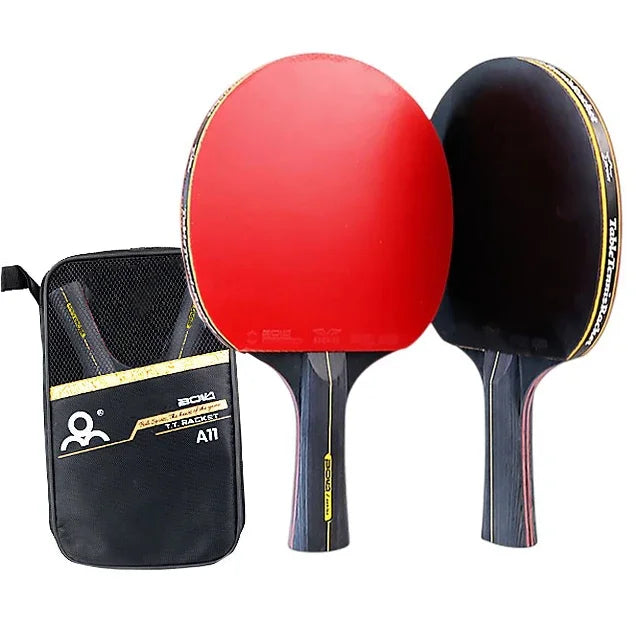 Professional Table Tennis Racket Set – Ping Pong Paddle for Competition Play