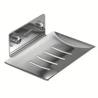Stainless Steel Soap Dish – Wall Mounted Holder for Bathroom Shower