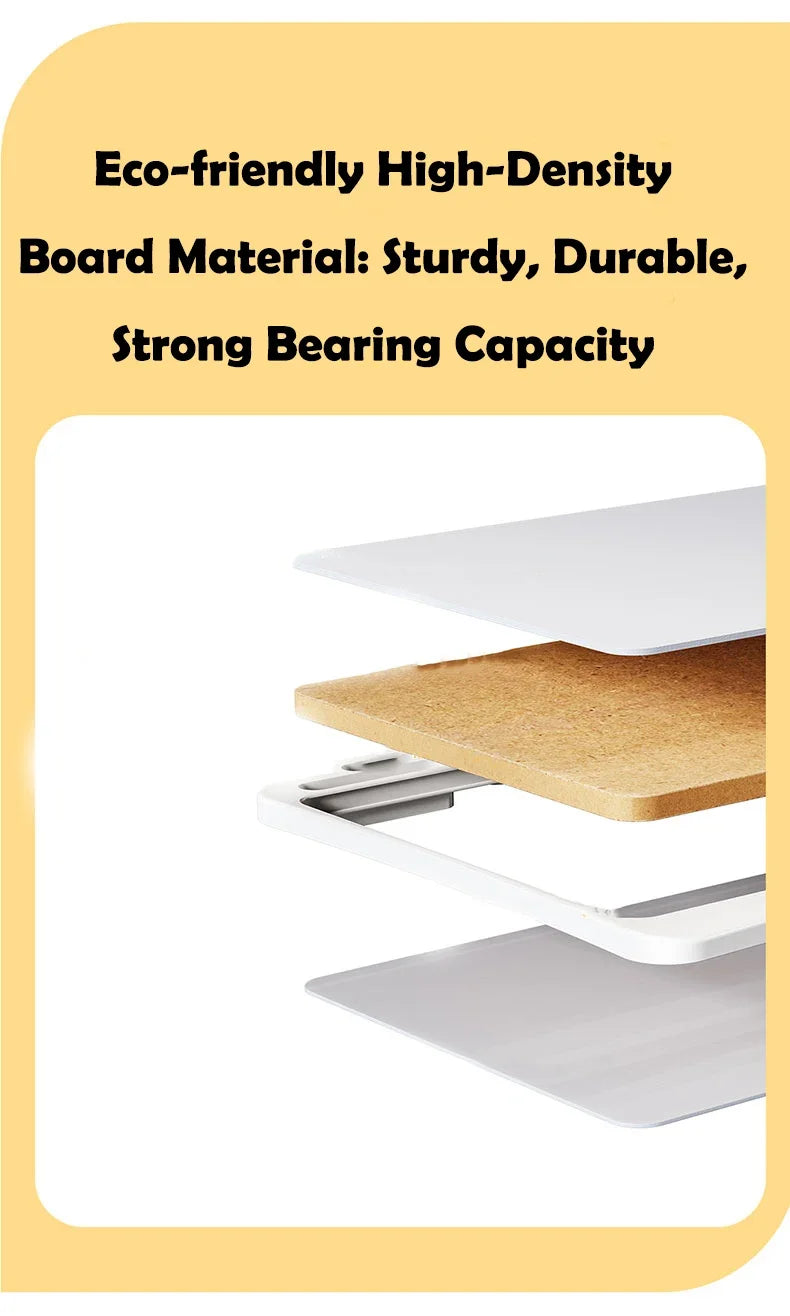 Adjustable Book Stand – Multifunctional Laptop Holder for Reading and Study