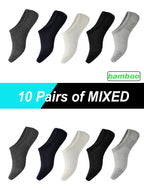 Bamboo Fiber Mesh Socks – Absorbent Invisible Ankle Liners for Summer