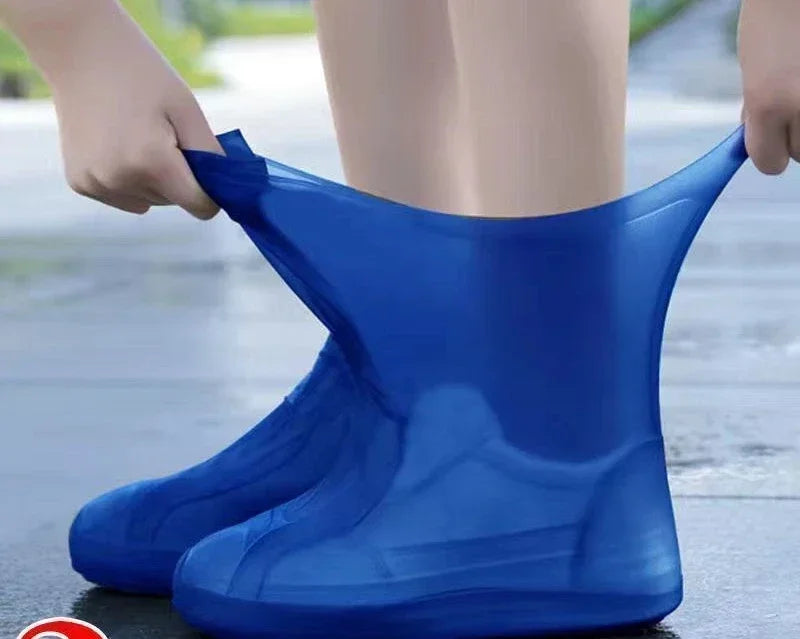 Silicone Waterproof Shoe Covers – Slip-Resistant Rain Gear for Outdoor Use