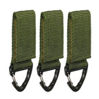 Nylon Tactical Glove Hook – Durable Carabiner Clip for Outdoor Camping