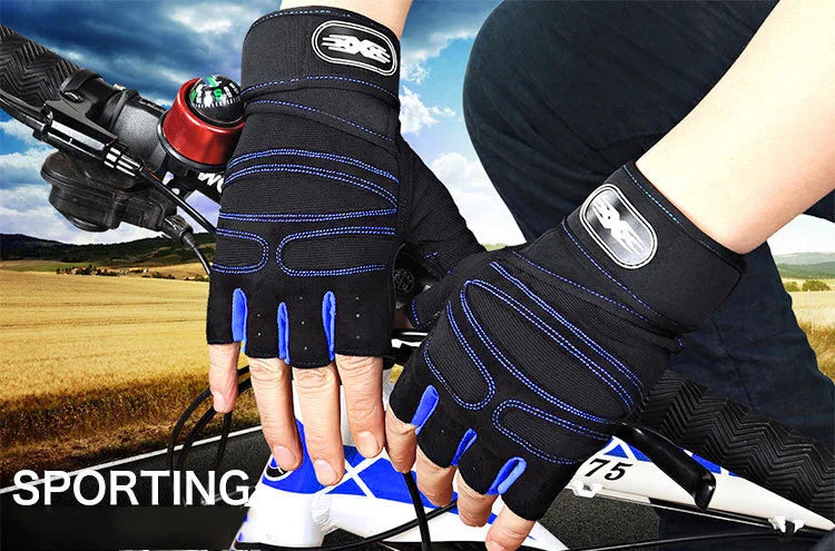 Shockproof Weight Lifting Gloves – Wrist Support for Gym Fitness Training