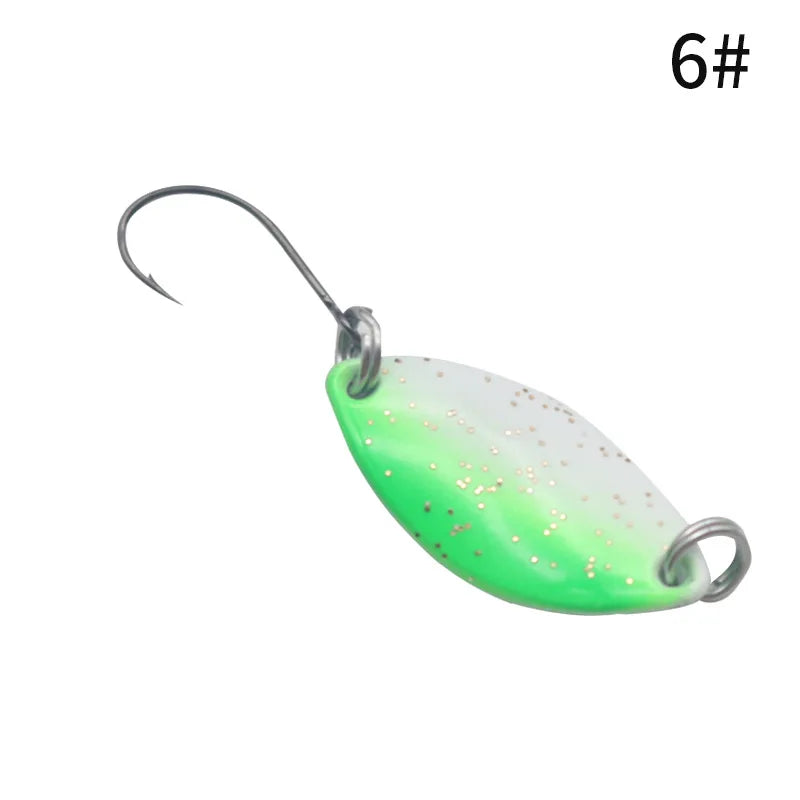 Colorful Spoon Fishing Lures – Lightweight Metal Baits for Trout and Bass