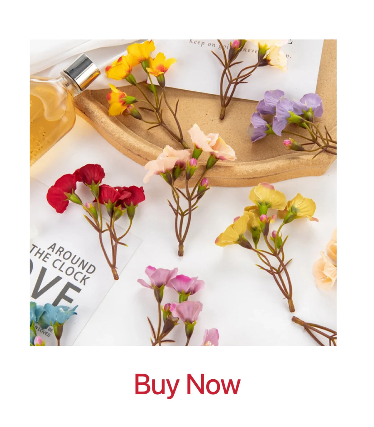 Artificial Silk Rose Heads – Decorative Flowers for Wedding Home Decor