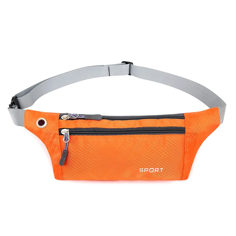 Nylon Waist Bag – Multifunction Chest Pack for Running Travel and Sports