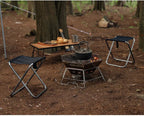 Portable Folding Camping Chair – Aluminum Alloy Seat for Outdoor Fishing