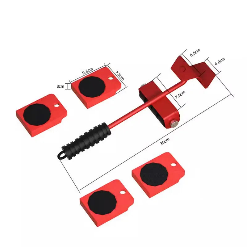 Furniture Moving Roller Set – Heavy Duty Lifter for Appliance Relocation