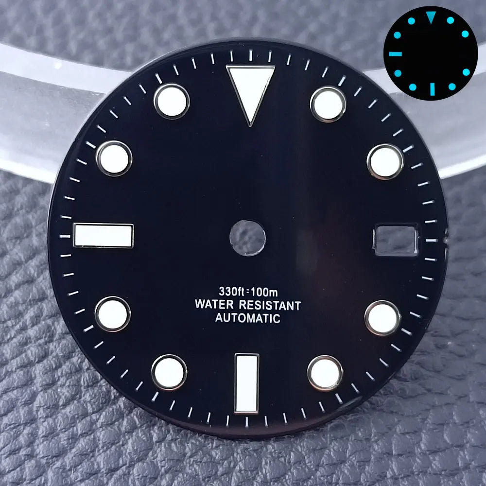 Custom GMT Watch Dial – 28.5mm Single Calendar for NH34 NH35 Movements